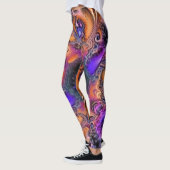 Galactische fractals Leggings (Links)