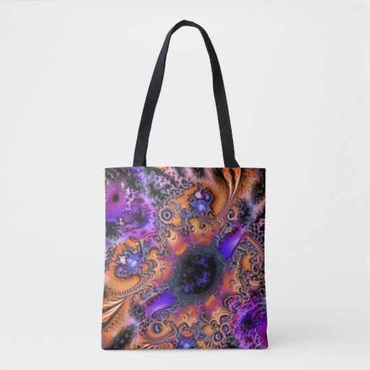 Galactische fractals tote bag (Voorkant)