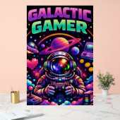 Galactische gamer acryl bord (Huwelijk)
