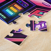 Galactische gamer legpuzzel (Zijkant)
