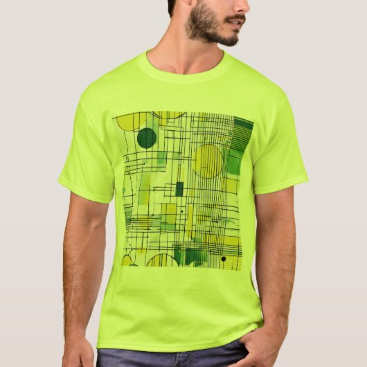 Galactische geometrie t-shirt (Voorkant)