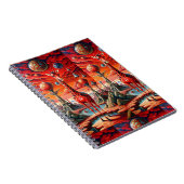 Galactische Giraffe droomt Notitieboek (Rechterzijde)