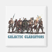 Galactische Gladiatoren Magneet (Voorkant)