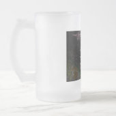 Galactische Glimmer: Wheel van tijd universum Matglas Bierpul (Links)