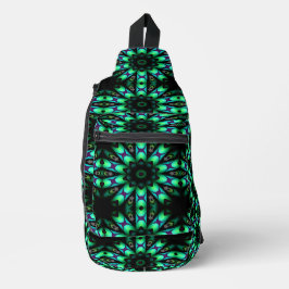 Galactische Glow Water Wheel Aqua Sling Bag