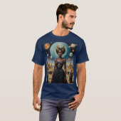 Galactische Godin Woestijnplaneet Shirt (Voorkant volledig)