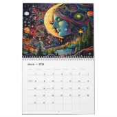 Galactische Godinnen en Sterrennachten Kalender (Mar 2026)