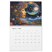 Galactische Godinnen en Sterrennachten Kalender (Feb 2026)