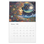 Galactische Godinnen en Sterrennachten Kalender (Feb 2026)