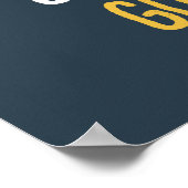 Galactische Goodies Galaxy Outer Space Verjaardag Poster (Hoek)