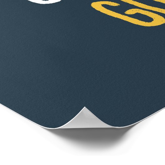 Galactische Goodies Galaxy Outer Space Verjaardag Poster (Hoek)