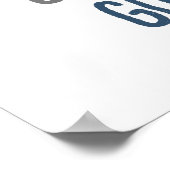 Galactische Goodies Galaxy Outer Space Verjaardag Poster (Hoek)