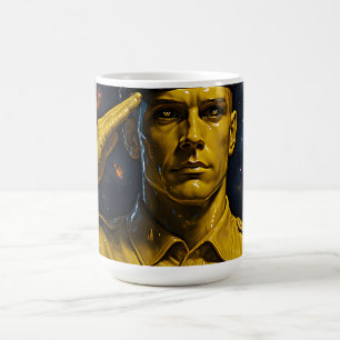 Galactische Gouden Soldaat Koffiemok