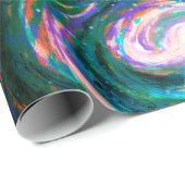 Galactische groeten in de ruimte cadeaupapier (Rol Hoek)