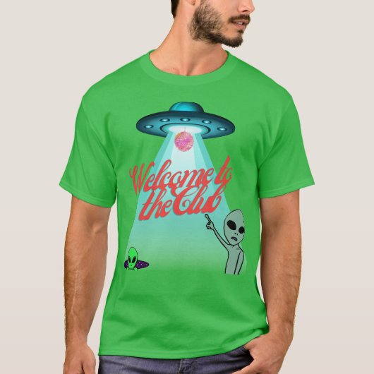 Galactische groeven - UFO Party T-shirt (Voorkant)