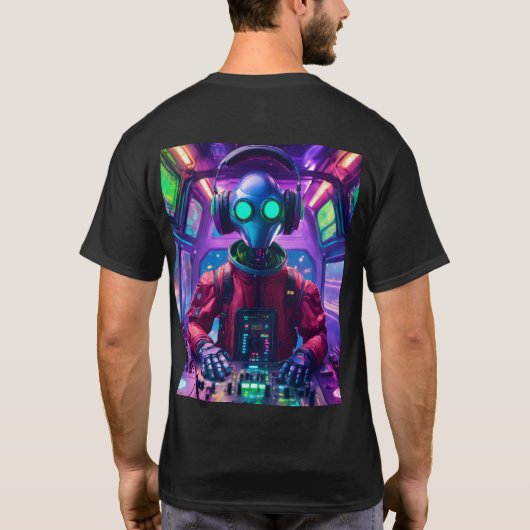 "Galactische Groove: Reis met de Helden van de G T-shirt (Achterkant)