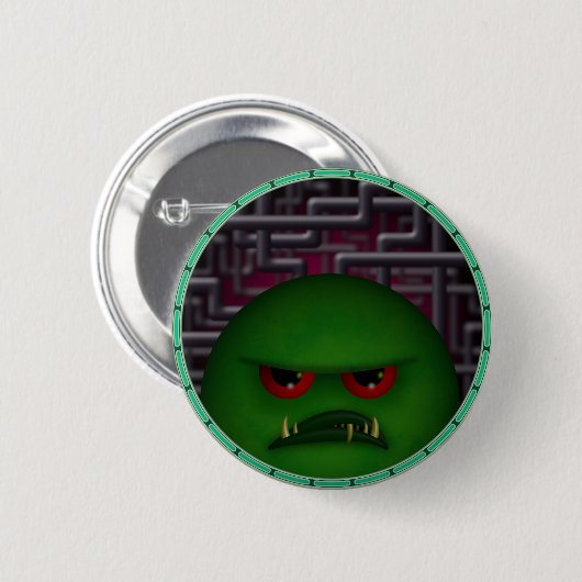 Galactische Grudgling Ronde Button 5,7 Cm (Voorkant /achterkant)