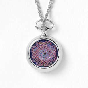 Galactische Keltische Liefdesknoop Dames- Horloge
