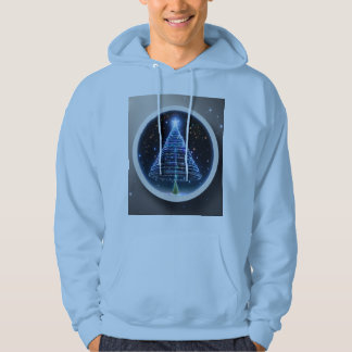 Galactische Kerst: Vakantie Hoodie met Ruimtethema
