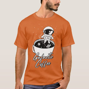 galactische koffie-toren in de ruimte t-shirt