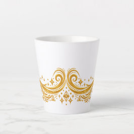 Galactische Krullen en Sterren Hemels Latte Mok