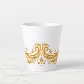 Galactische Krullen en Sterren Hemels Latte Mok