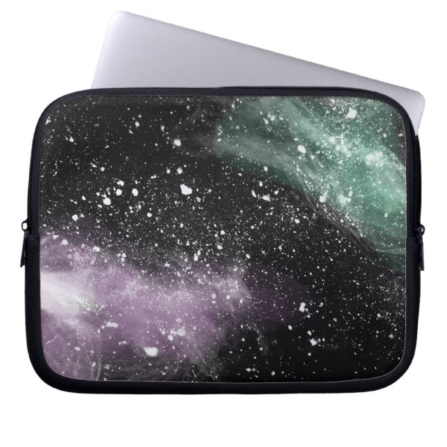Galactische laptophoes laptop sleeve (Voorkant)
