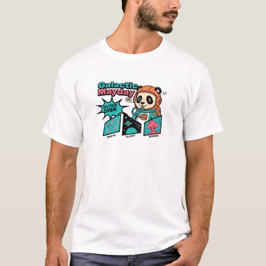 Galactische Mayday T-shirt (Voorkant)