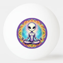 Galactische meditatie pingpongbal