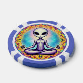 Galactische meditatie poker chips (Enkel)