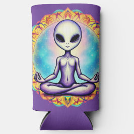 Galactische meditatie seltzer blikjeskoeler