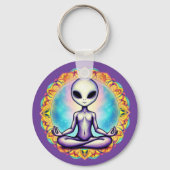 Galactische meditatie sleutelhanger (Achterkant)