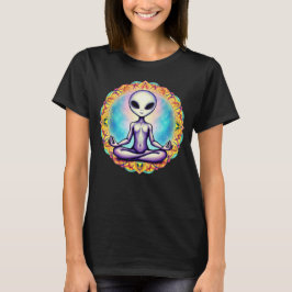 Galactische meditatie t-shirt