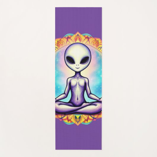Galactische meditatie yogamat (Voorkant)