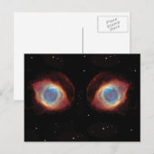 Galactische Nebula Eyes Briefkaart (Voorkant / Achterkant)