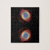 Galactische Nebula Eyes Legpuzzel (Verticaal)