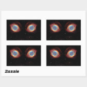 Galactische Nebula Eyes Stickers (Vel)