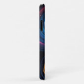 Galactische Neon Cat Mystieke Kosmische Glow Hoesj Case-Mate iPhone Case (Achterkant/rechts)