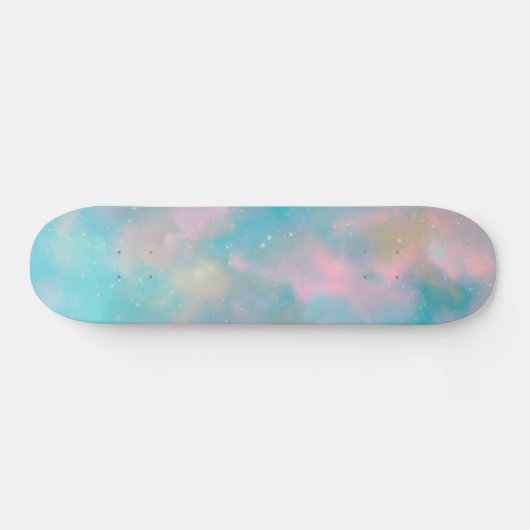 Galactische Nevel Skateboard (Horizontaal)