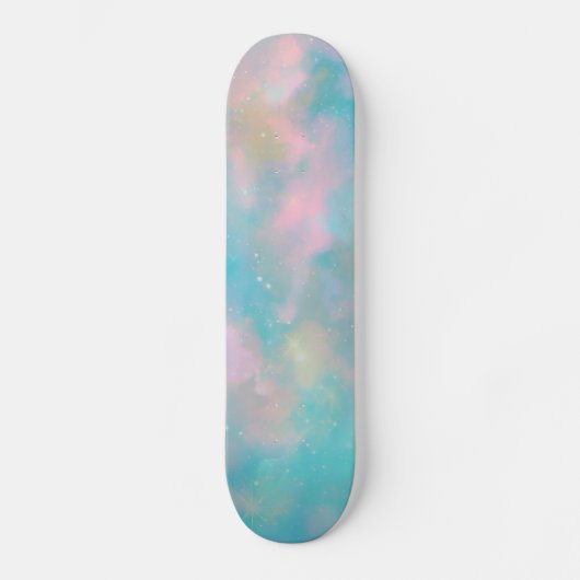Galactische Nevel Skateboard (Voorkant)