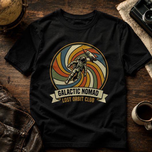 Galactische Nomade – Verloren Omloop Club T-shirt