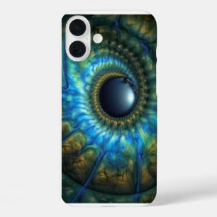 Galactische ogen iPhone 16 plus hoesje