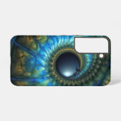Galactische ogen samsung galaxy hoesje (Achterkant horizontaal)