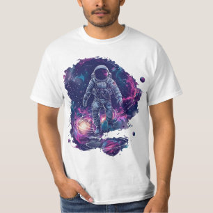 Galactische ontdekkingsreiziger t-shirt