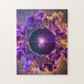 Galactische ontzag-inspirerende, levendige portale legpuzzel (Verticaal)