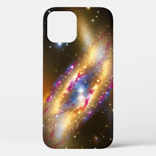 Galactische Paarse blauwe melkweg Cosmic Fun Skysc Case-Mate iPhone Case (Achterkant)