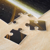 Galactische Paarse Roze Blauw Shining Star Afmetin Legpuzzel (Zijkant)