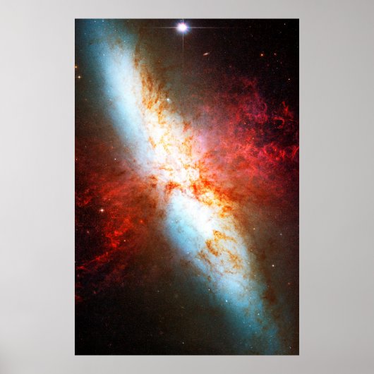 Galactische pluim poster (Voorkant)