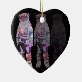 Galactische reiziger keramisch ornament (Rechts)