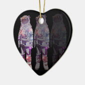 Galactische reiziger keramisch ornament (Links)
